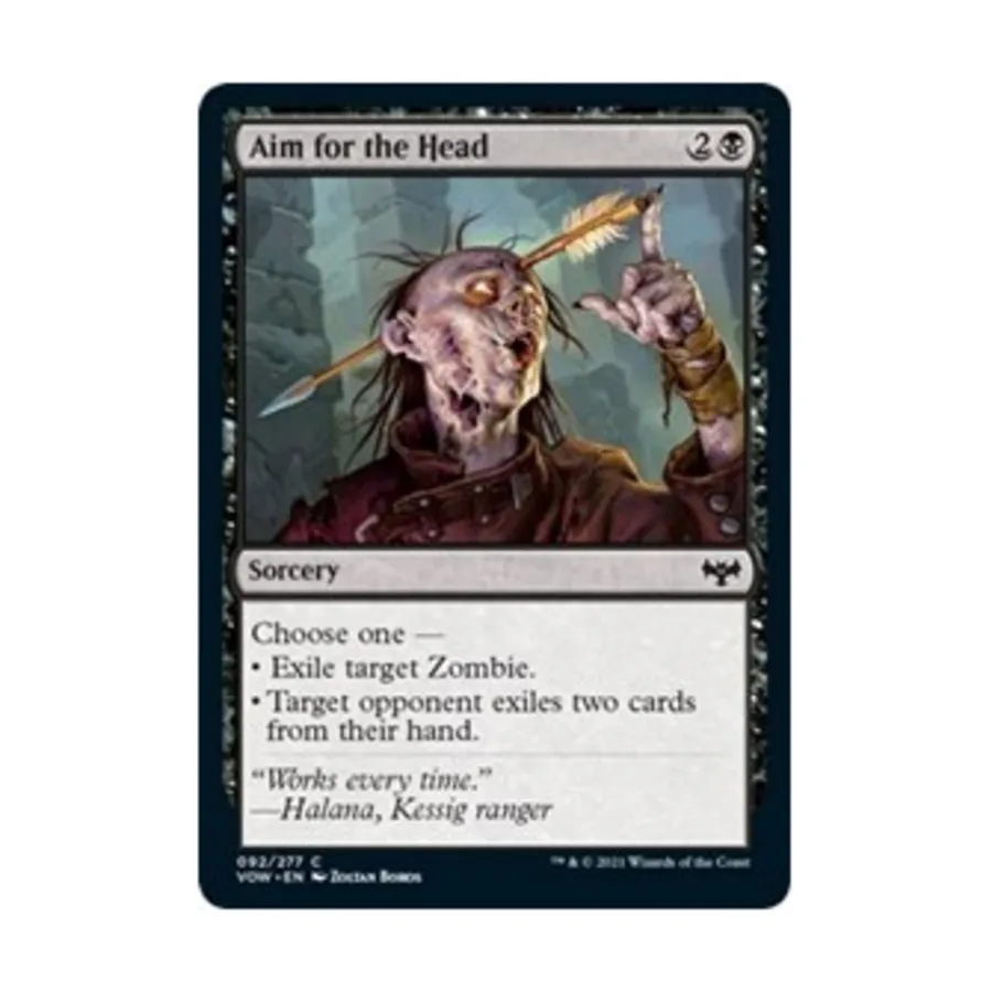 

CCG Цельтесь в голову (С), MTG - Innistrad: Crimson Vow