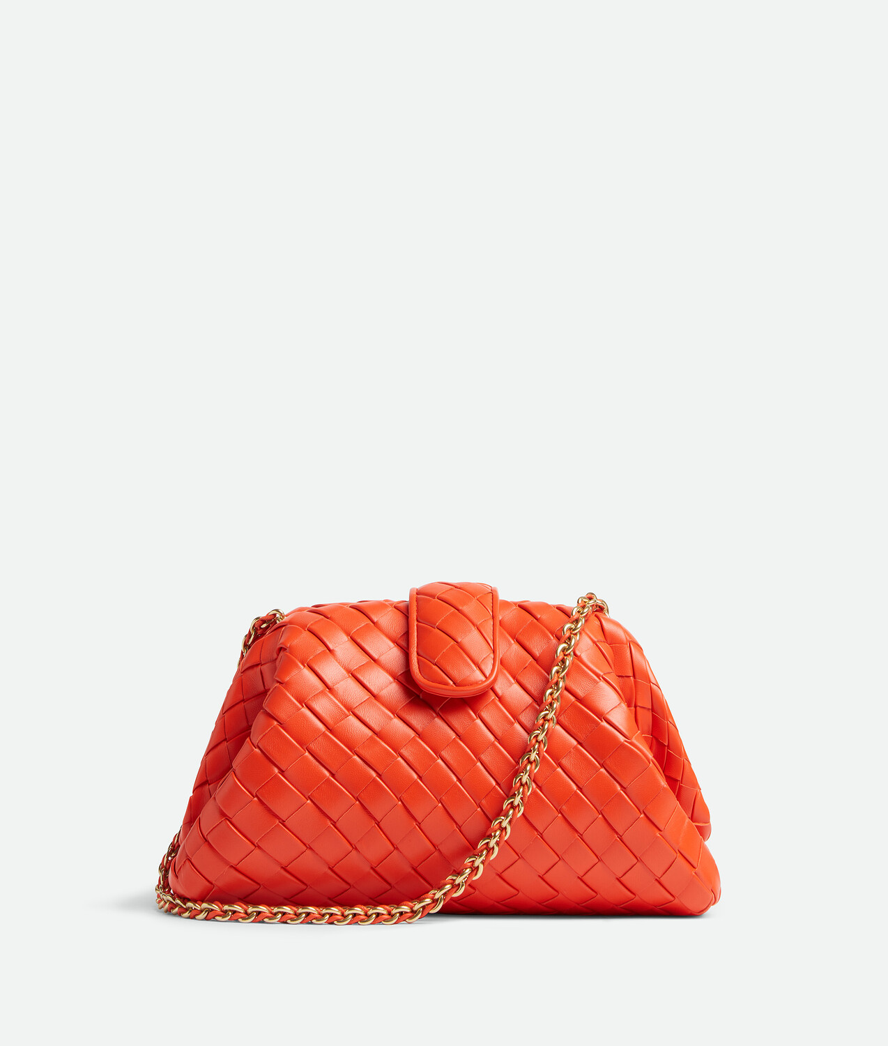 

Клатч Bottega Veneta, оранжевый