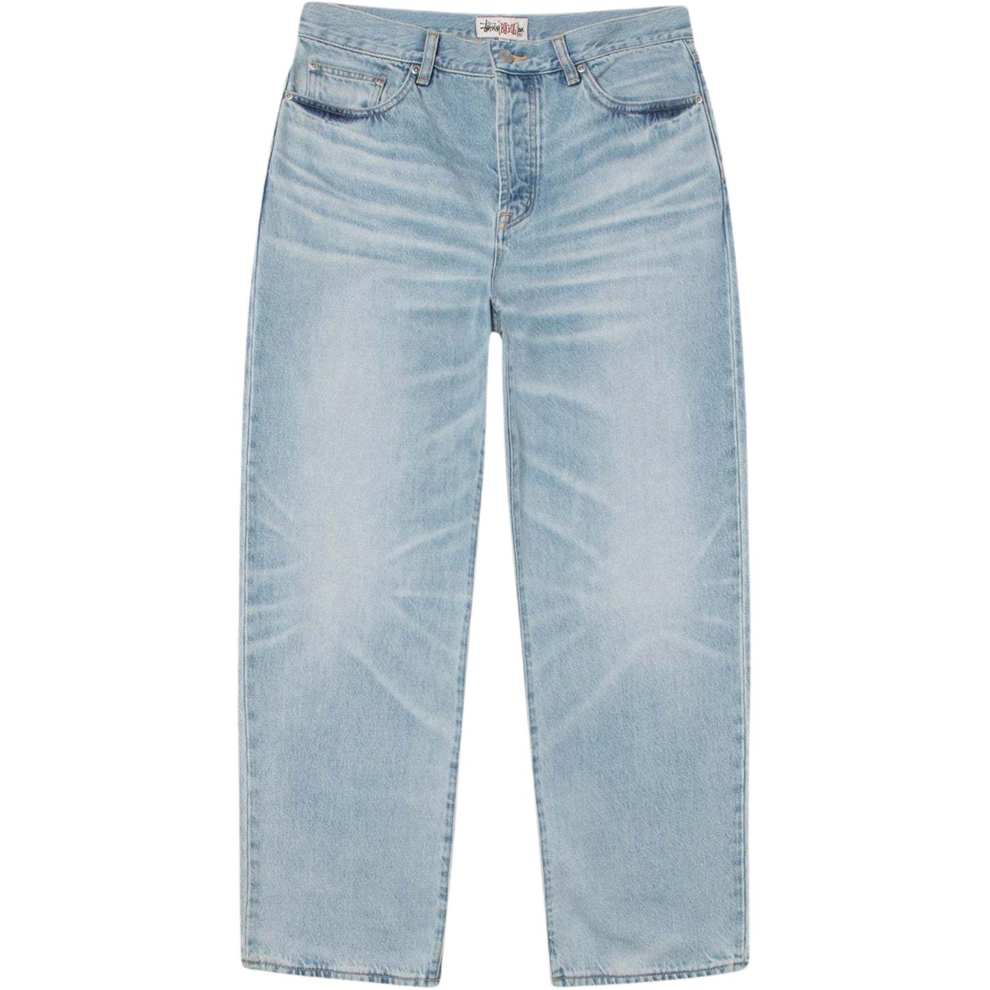 

Большие винтажные джинсы denim Stussy, светло-голубой