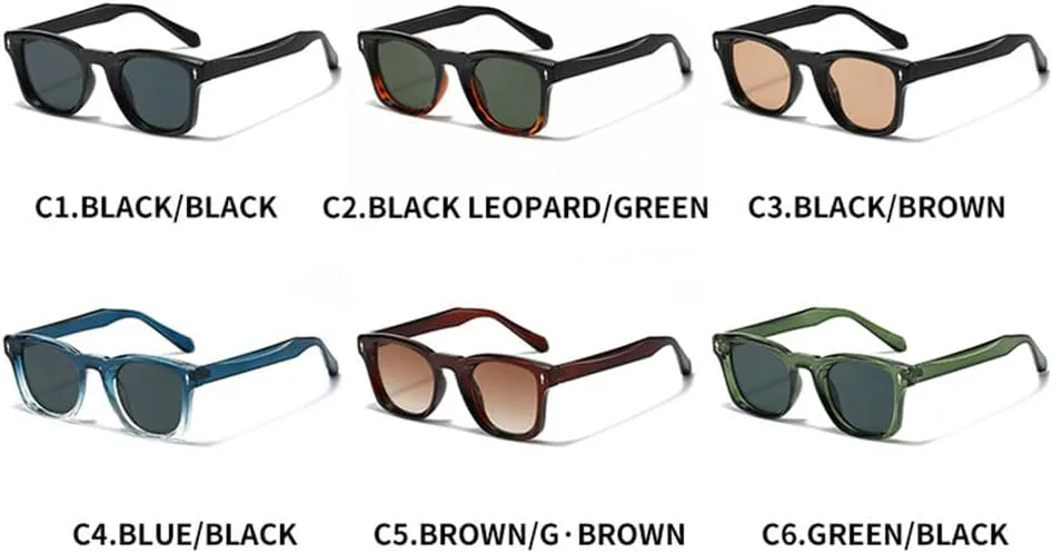 

Женские солнцезащитные очки для мужчин в стиле панк с защитой от УФ-излучения UV400 и заклепками для занятий спортом на открытом воздухе, бега и езды generic, Black