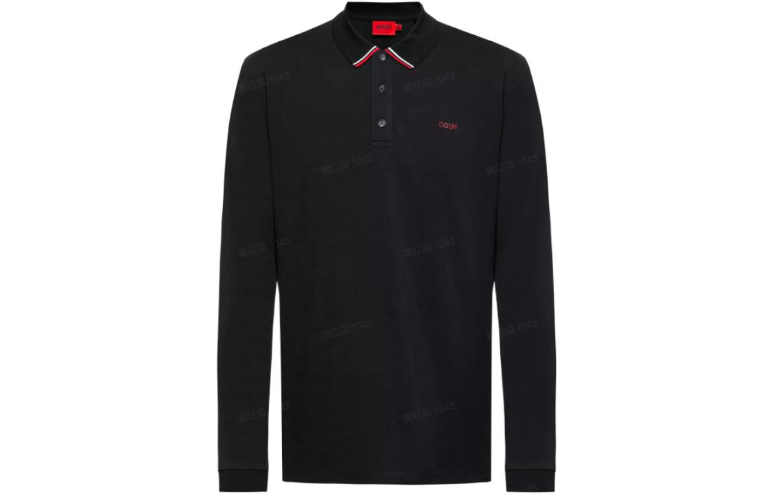 

HUGO BOSS Футболка поло мужская черная FW22