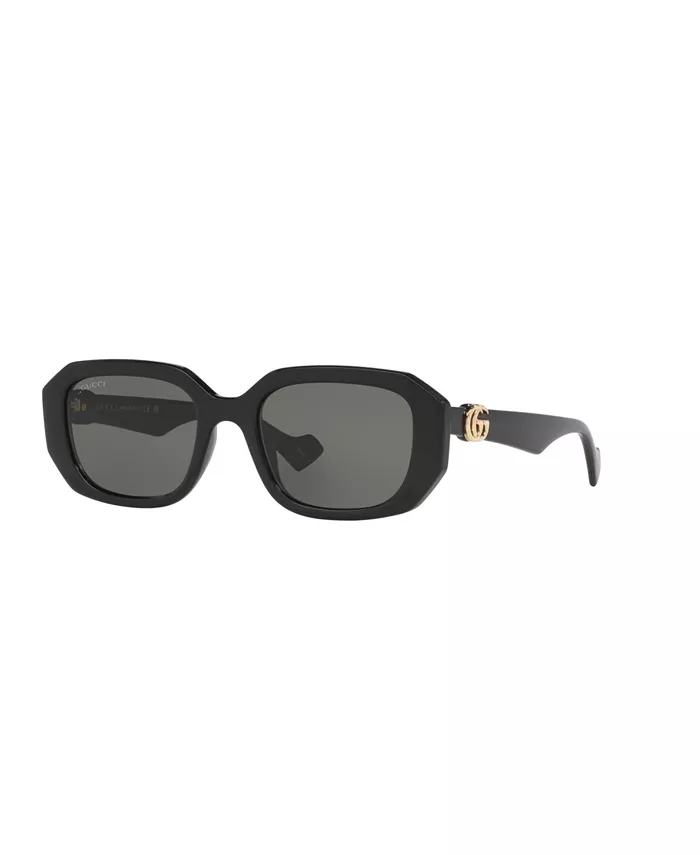 

Женские прямоугольные солнцезащитные очки, GG1535S GC002196 Gucci, черный