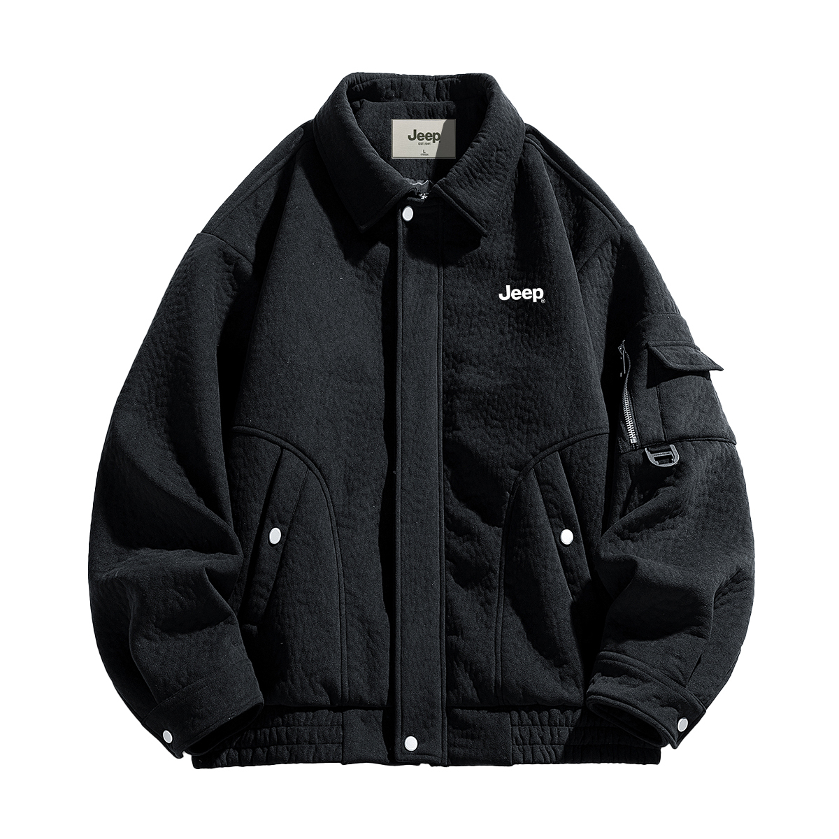 

Куртка Unisex Lapel Moderate Jeep, pure черный