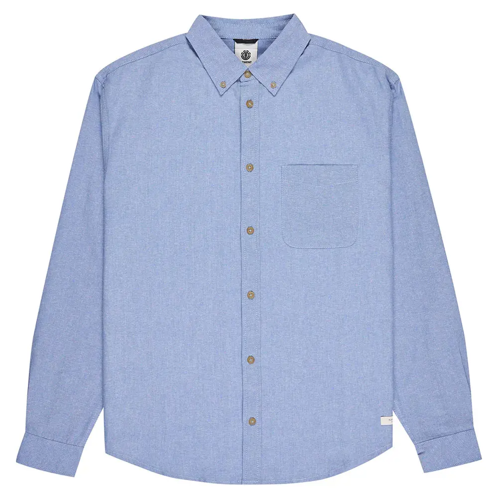 

Рубашка с длинным рукавом Element Button Down Oxford Regular Fit, синий