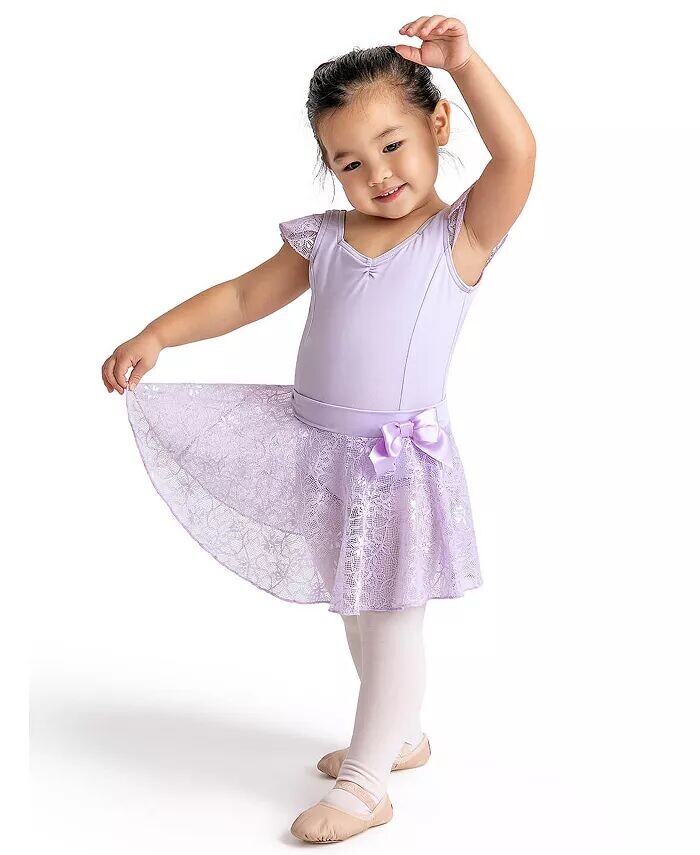 

Детская коллекция для девочек, юбка-накидка Capezio, фиолетовый