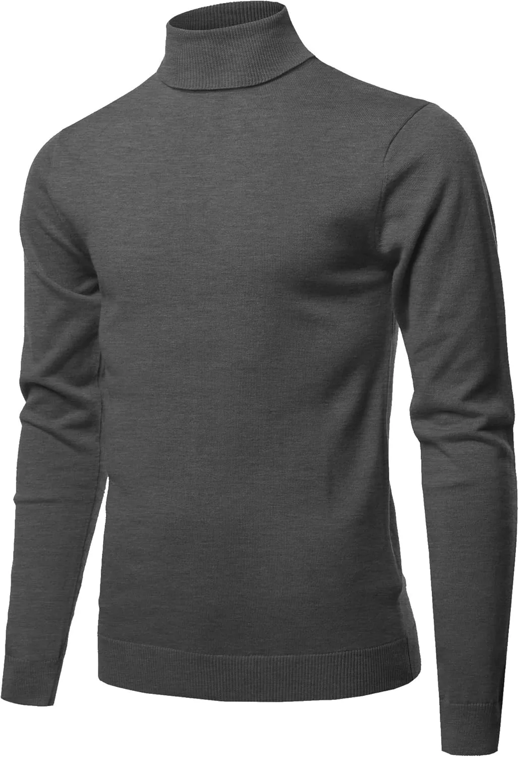 

Мужской повседневный свитер с длинным рукавом и воротником-гольф Style by William