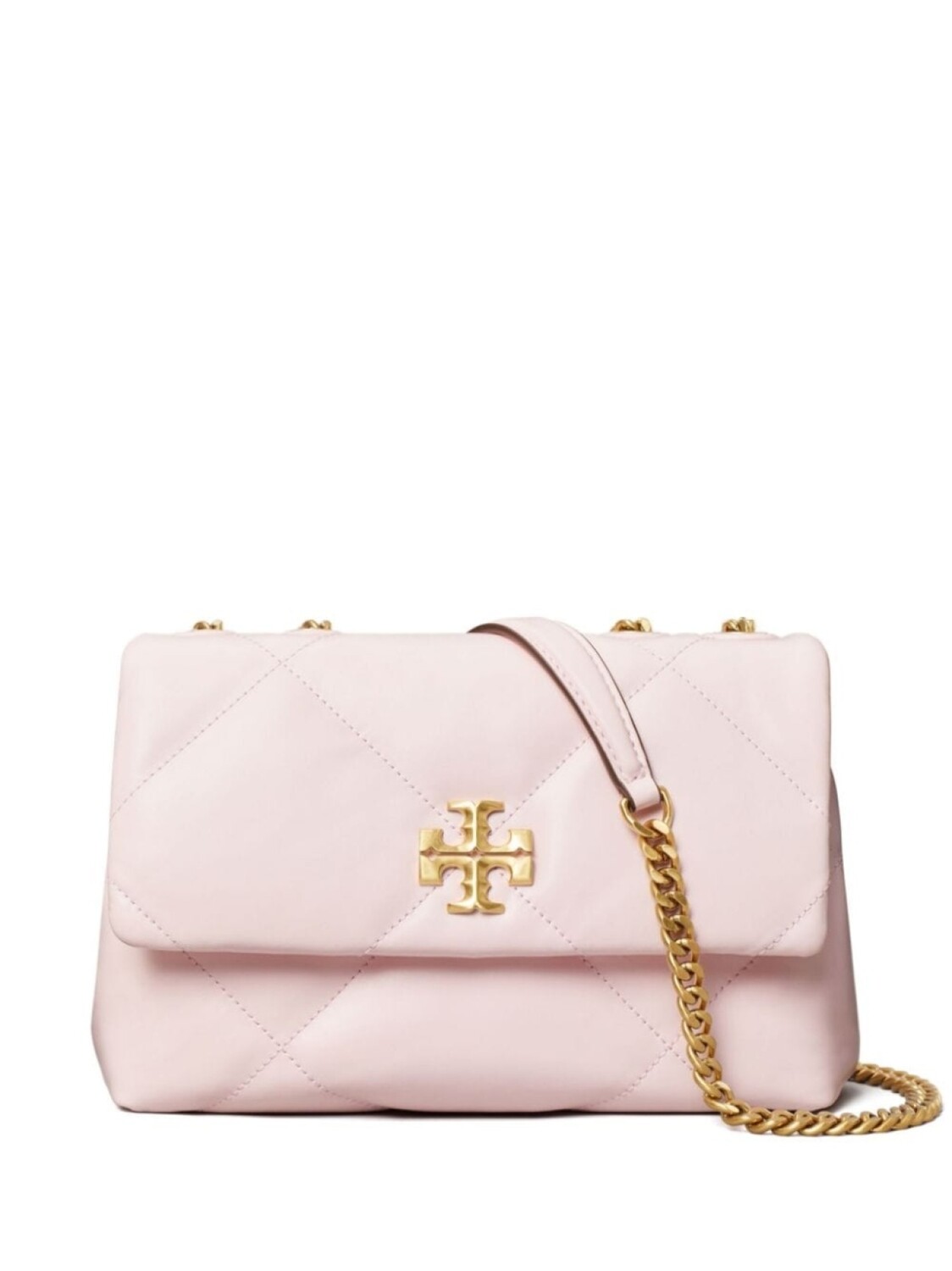 

Tory Burch маленькая стеганая сумка на плечо Kira, розовый