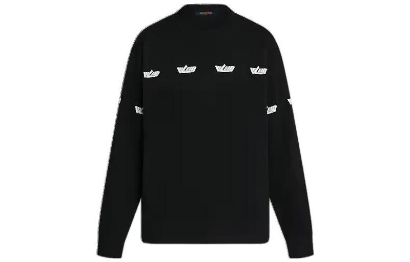

Новые квартальные продукты LV Cashmere Sweater Women's Black Louis Vuitton
