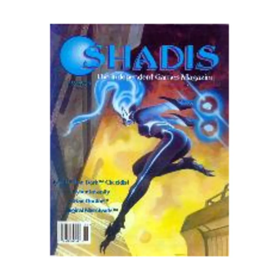 

Журнал #15 "ManHunter Adventure, Traveller - The New Era Options, Insanity for Cyberpunk", Shadis Magazine