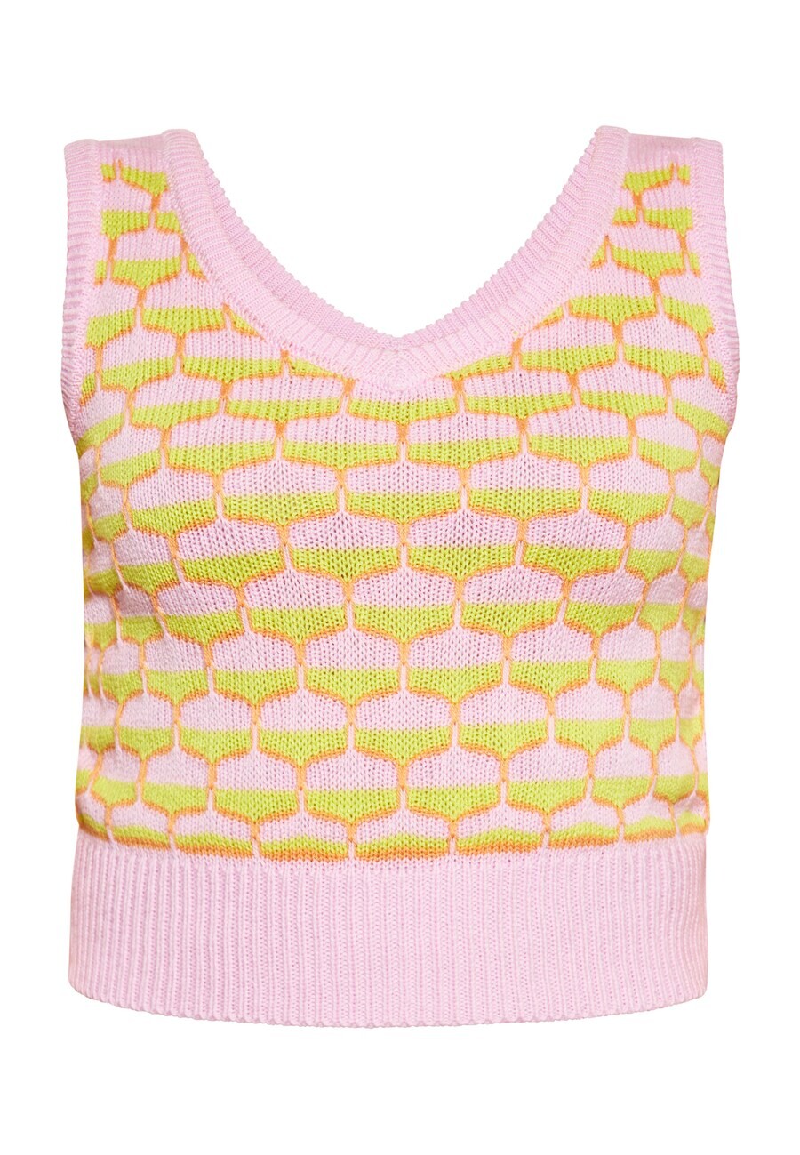 

Топ MYMO Knitted Top, темно-розовый