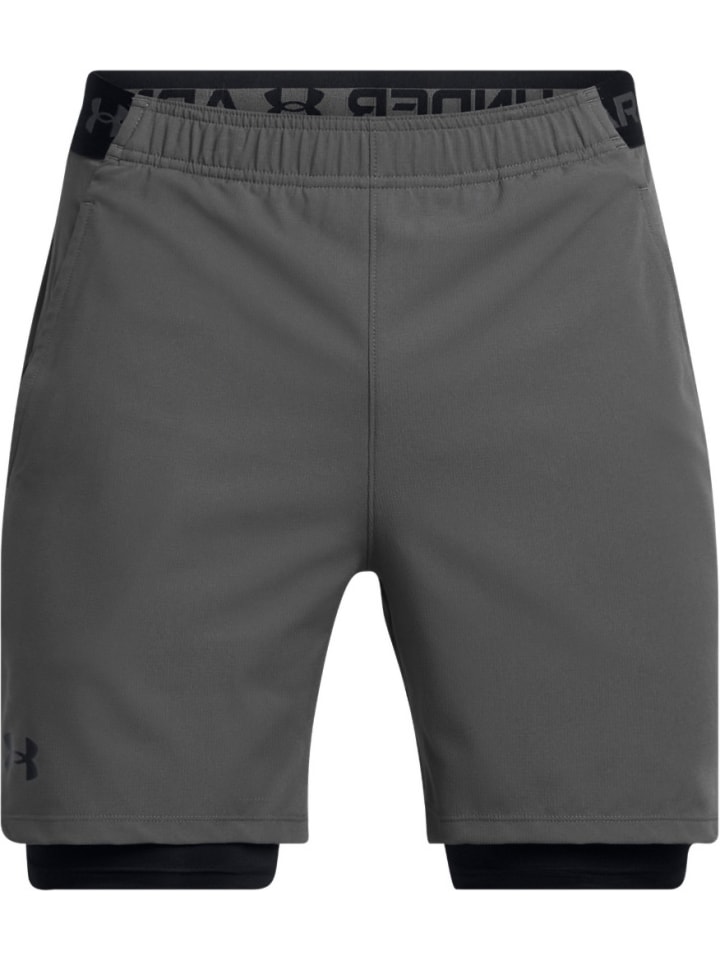 

Тканевые шорты Ua Vanish Woven 2In1 Sts Under Armour, серый
