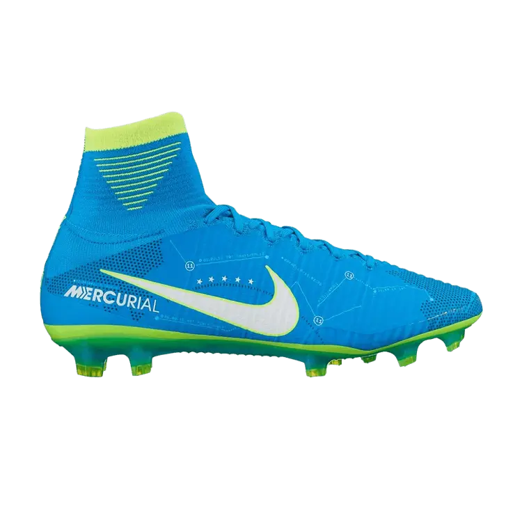 

Кроссовки Mercurial Superfly 5 NJR FG 'Blue Orbit', синий