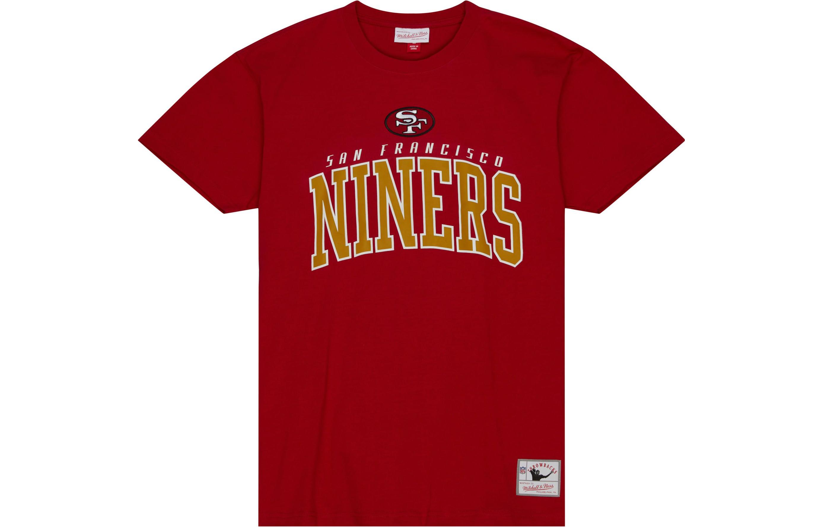 

Mitchell Ness Футболка мужская красные