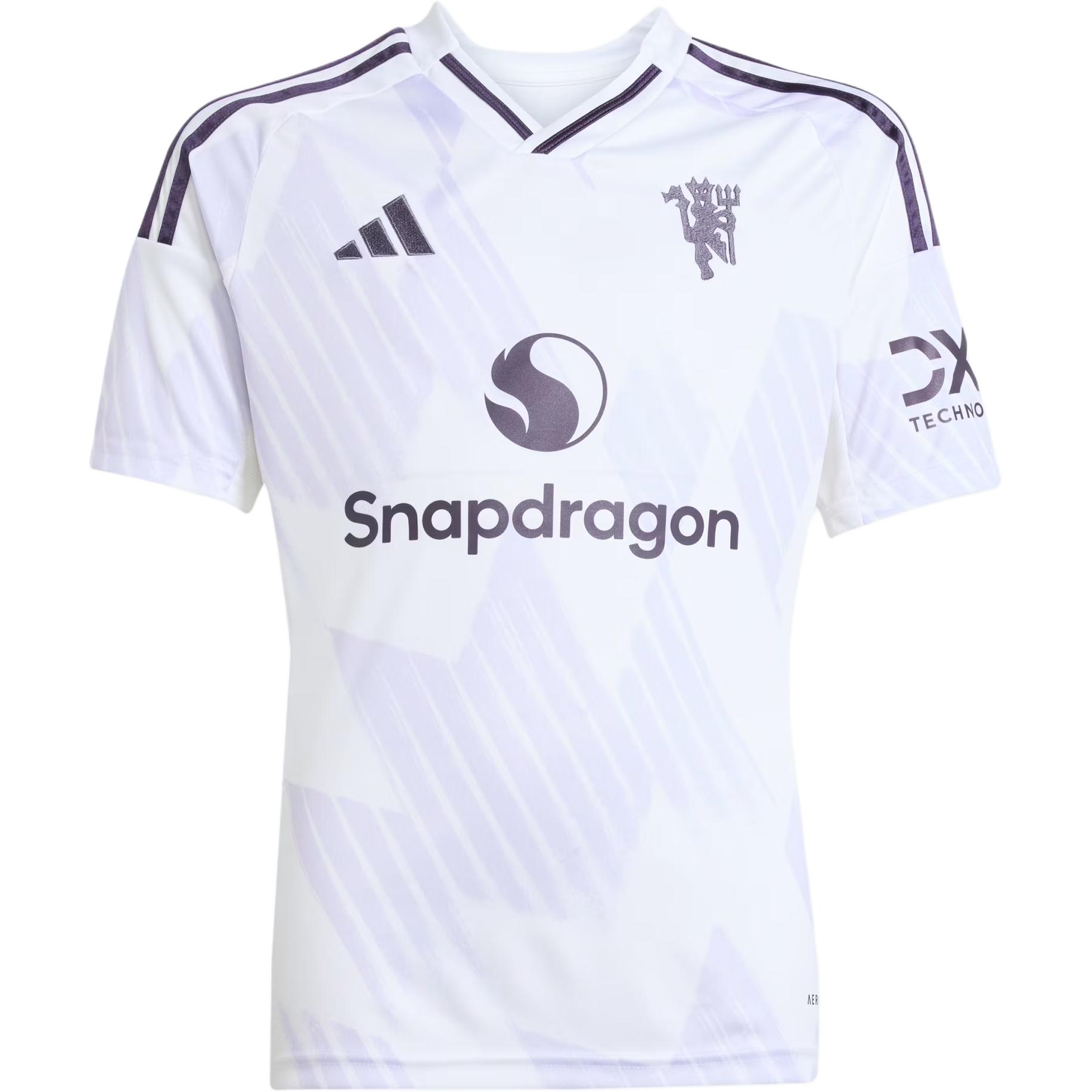

Футболка Manchester United 25/26 Away для детей Adidas, белый