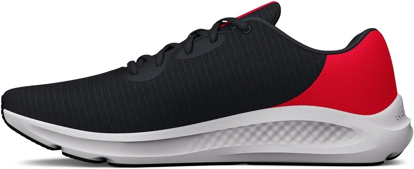 Мужские беговые кроссовки Under Armour Charged Pursuit 2 Tech, Black — фото 3