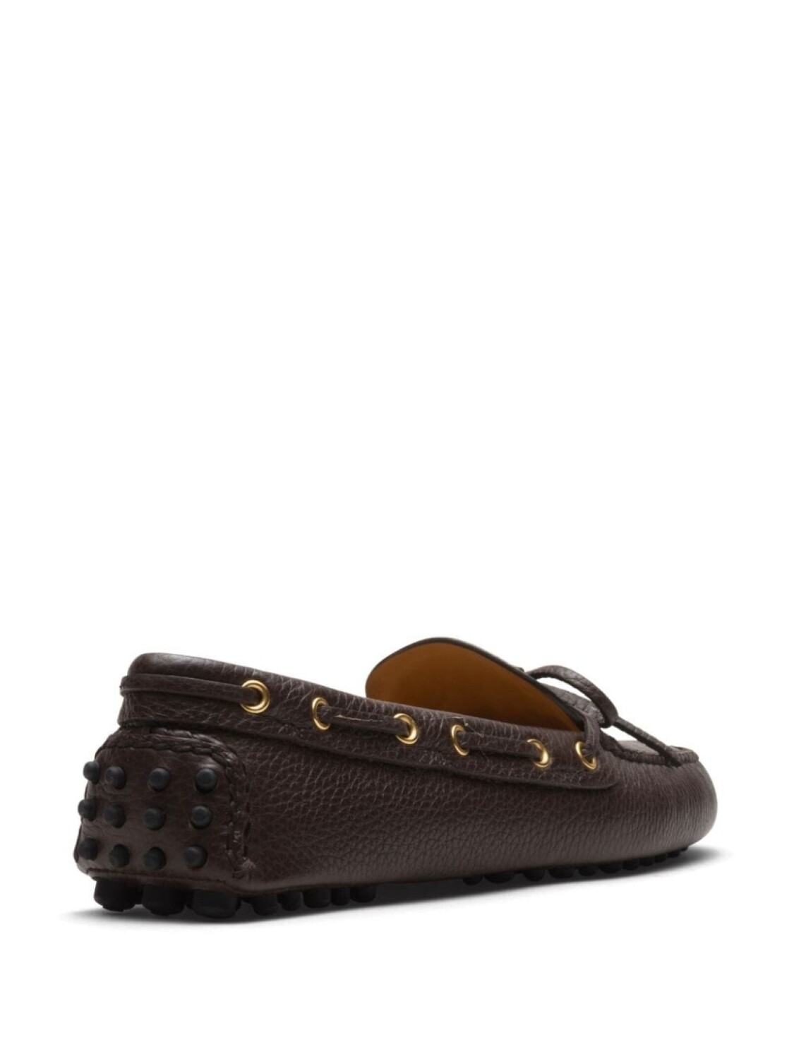 Car Shoe мокасины из зернистой кожи, коричневый — фото 3