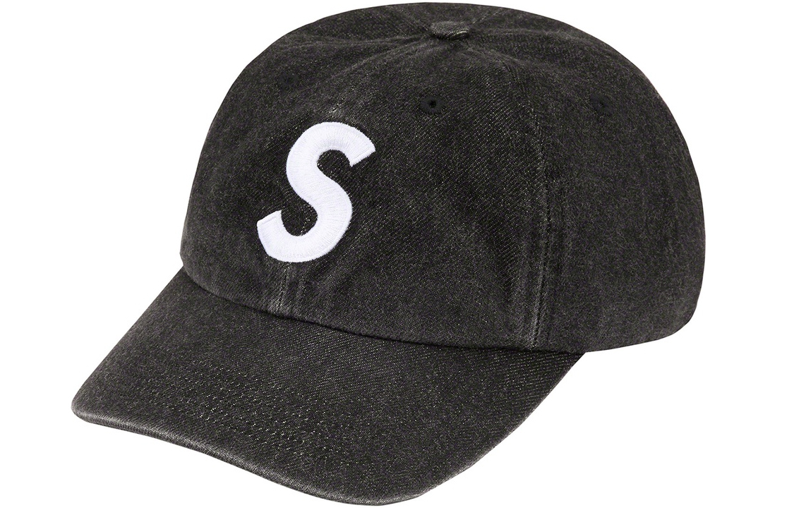 

Бейсболка Pigment Canvas S Logo 6 Panel Supreme, Marine Blue