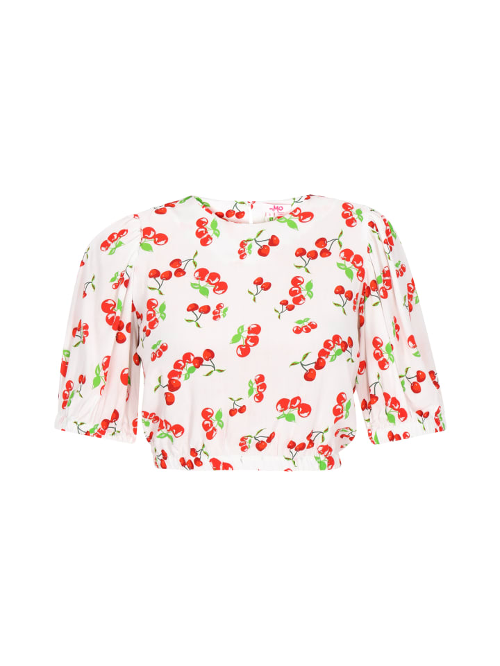 

Блузка myMo, цвет white multicolor