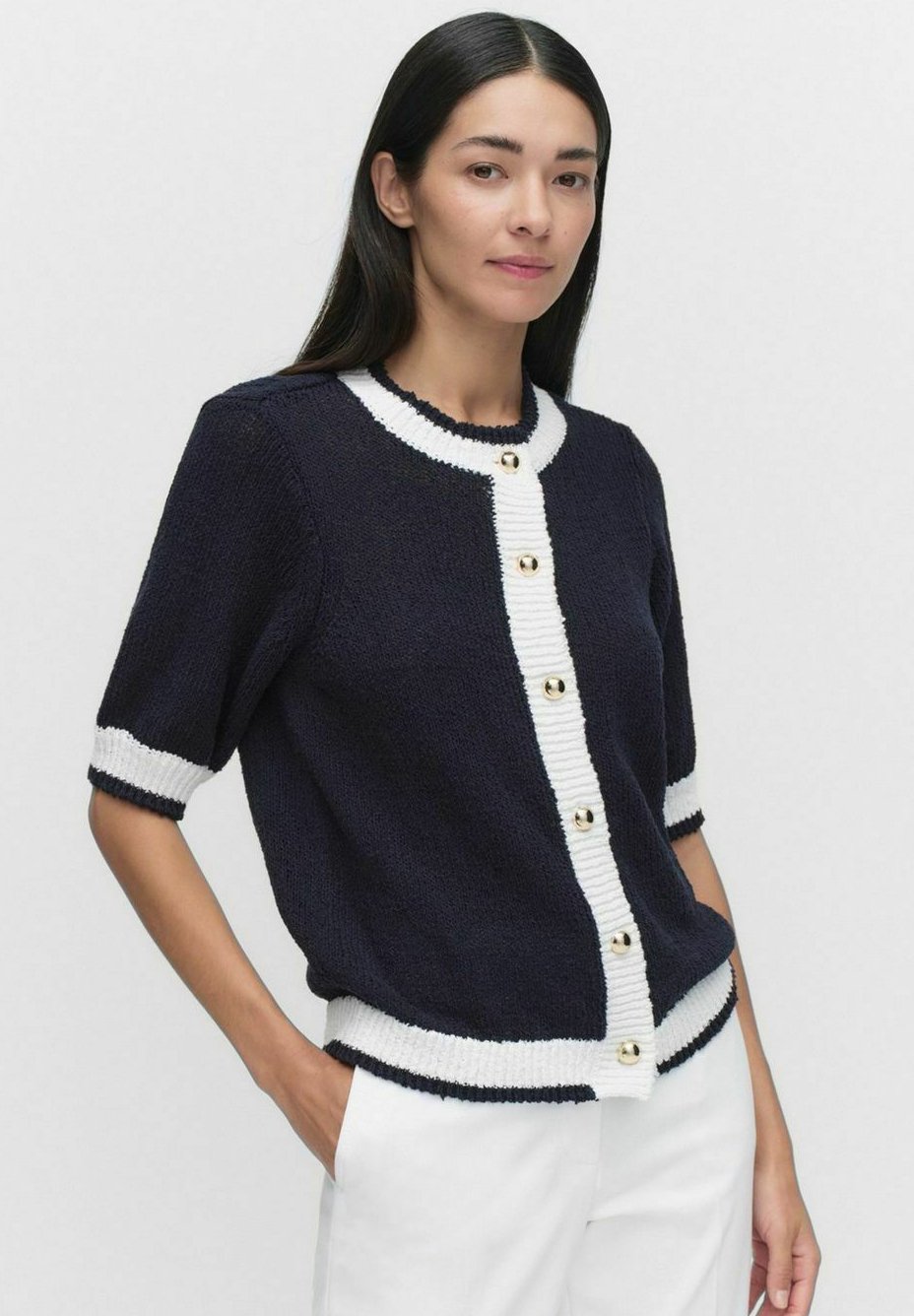 

Кардиган RIKKI KNITTED STOCKH LM, темно-синий
