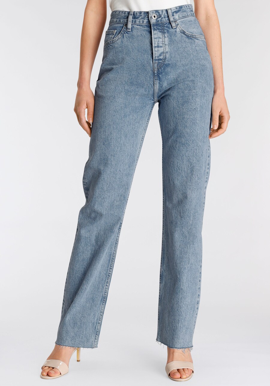 

Джинсы свободного кроя Pepe Jeans, синий деним