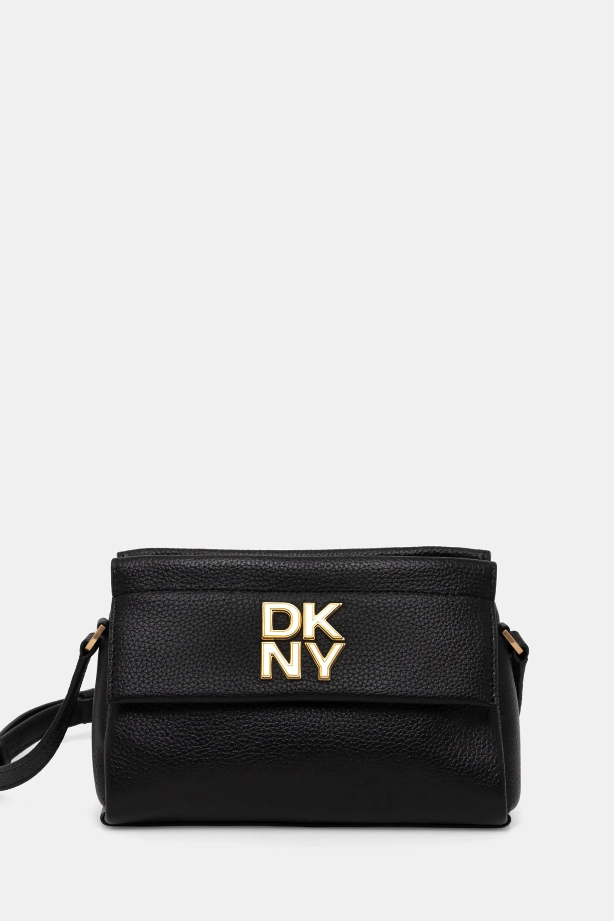 

Кожаная сумочка Dkny, черный