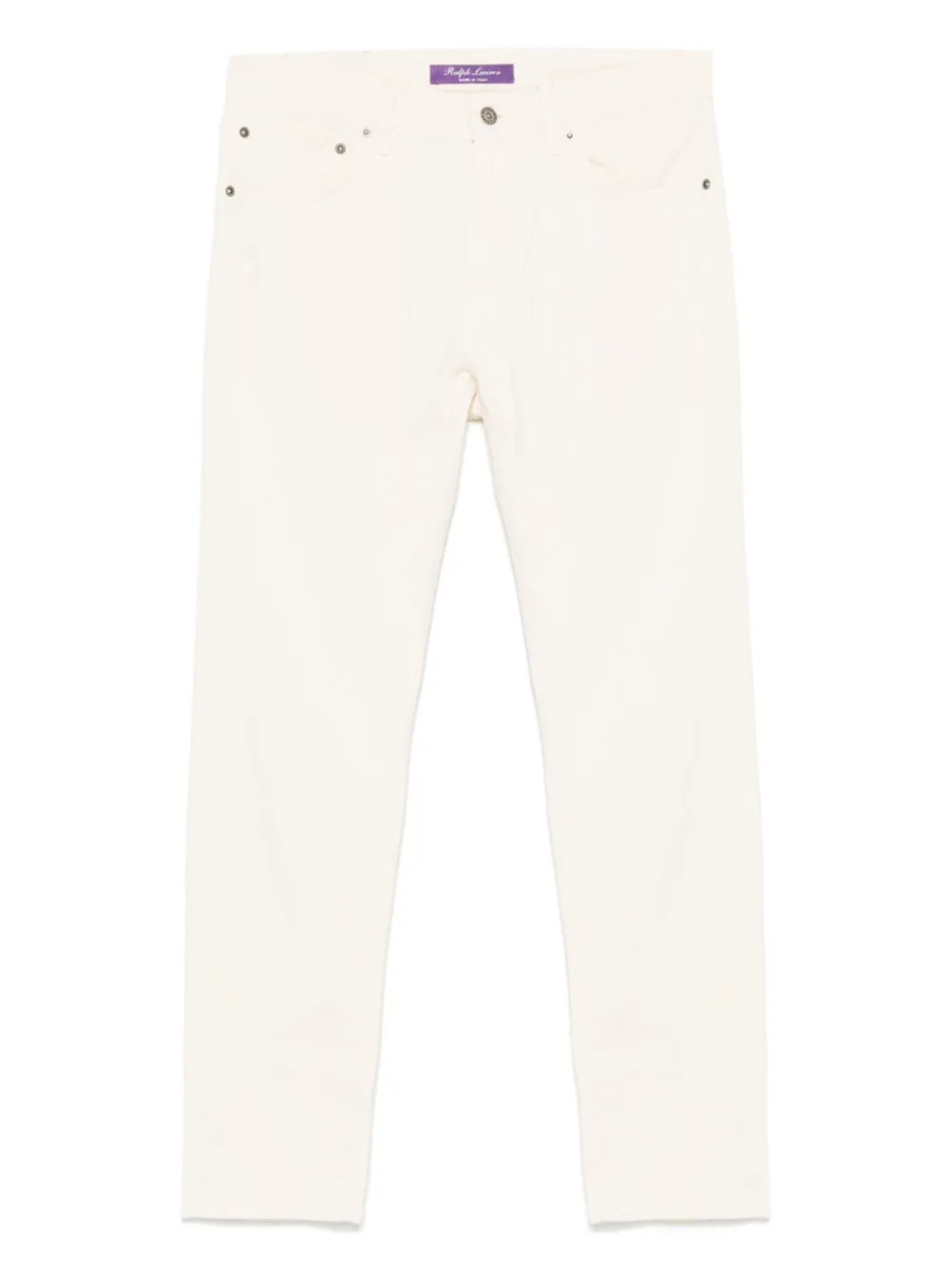 

Ralph Lauren Purple Label джинсы с нашивкой-логотипом, нейтральный
