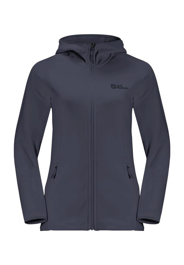 

Флисовая куртка "baiselberg" эластичная Jack Wolfskin, черный