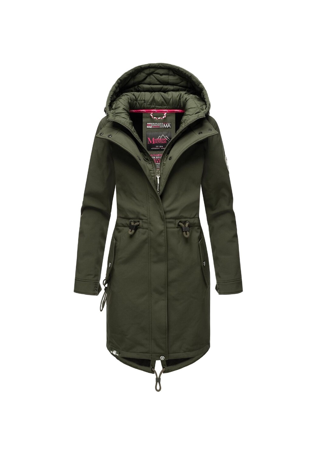 

Пальто из софтшелла Mount Presanella MARIKOO, цвет Dark Olive