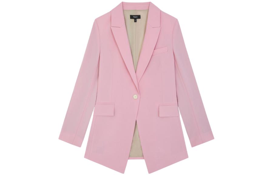 

THEORY Женский деловой костюм розовый, Rose Pink