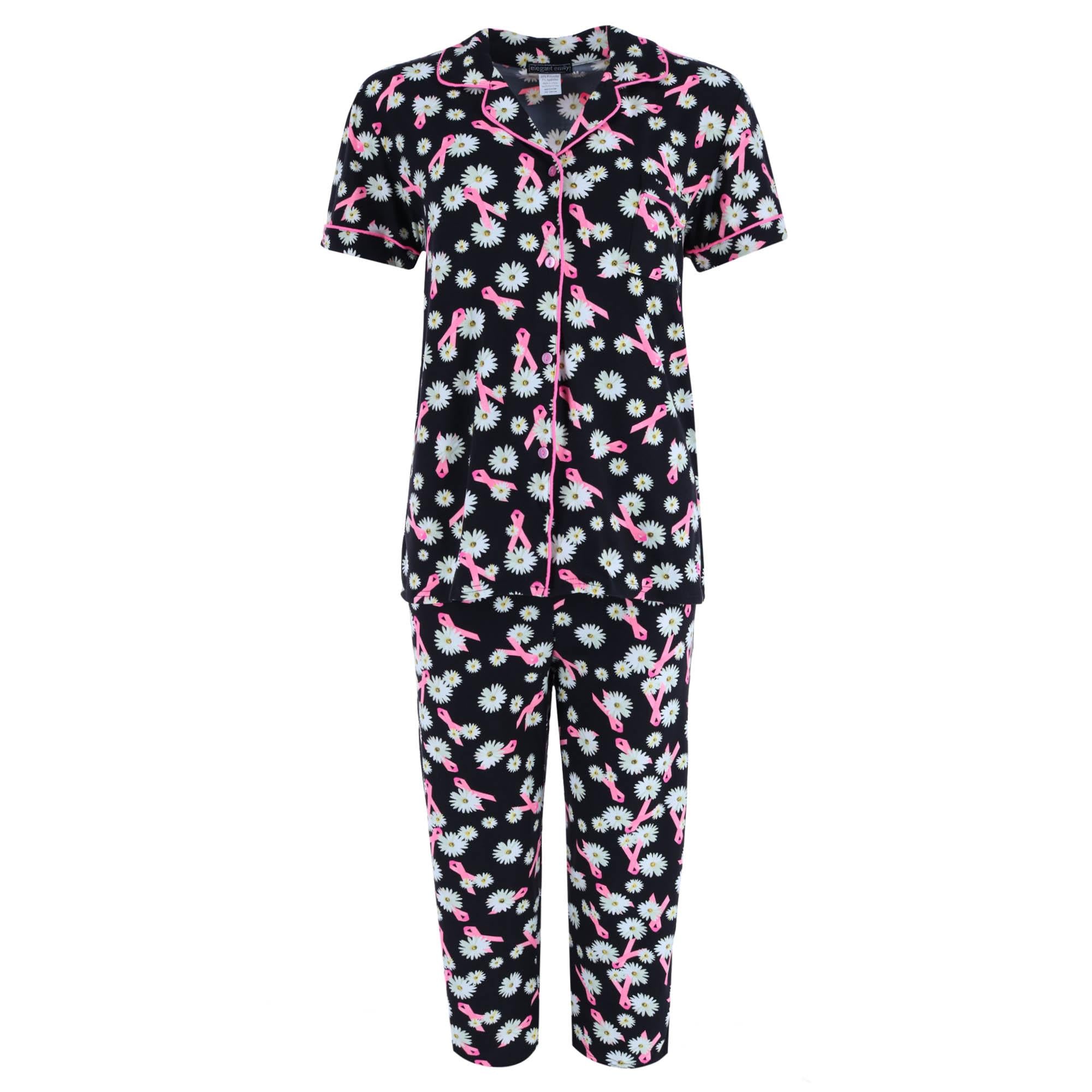 

Женский комплект капри с розовой лентой Daisy Elegant Emily