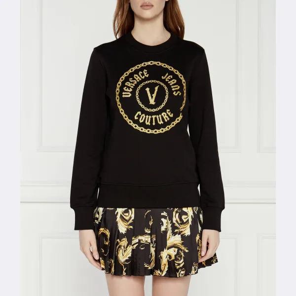 

Толстовка обычного кроя Versace, черный