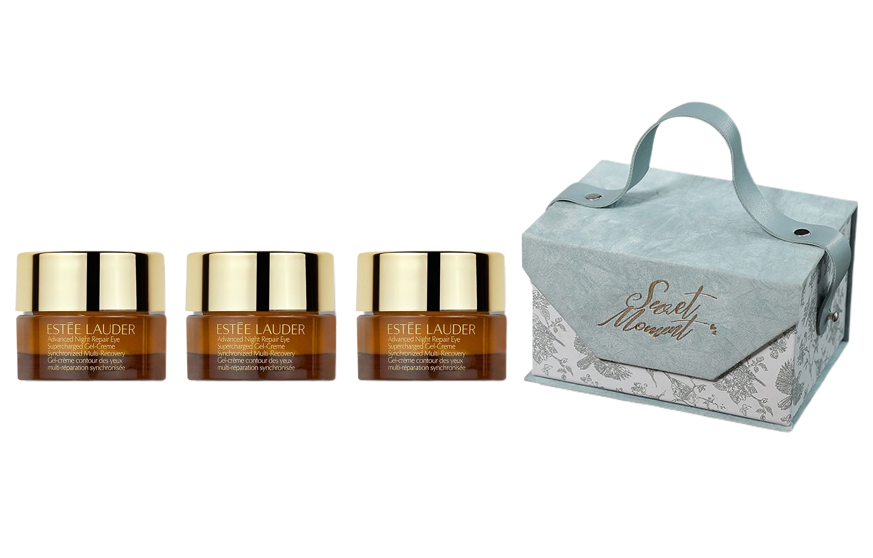 

Advanced Night Repair Новая китайская коллекция Blue Box по уходу за кожей Успокаивающая, подтягивающая, увлажняющая, восстанавливающая ESTEE LAUDER, Small коричневый bottle eye cream 5ml*3≈1 formal pack