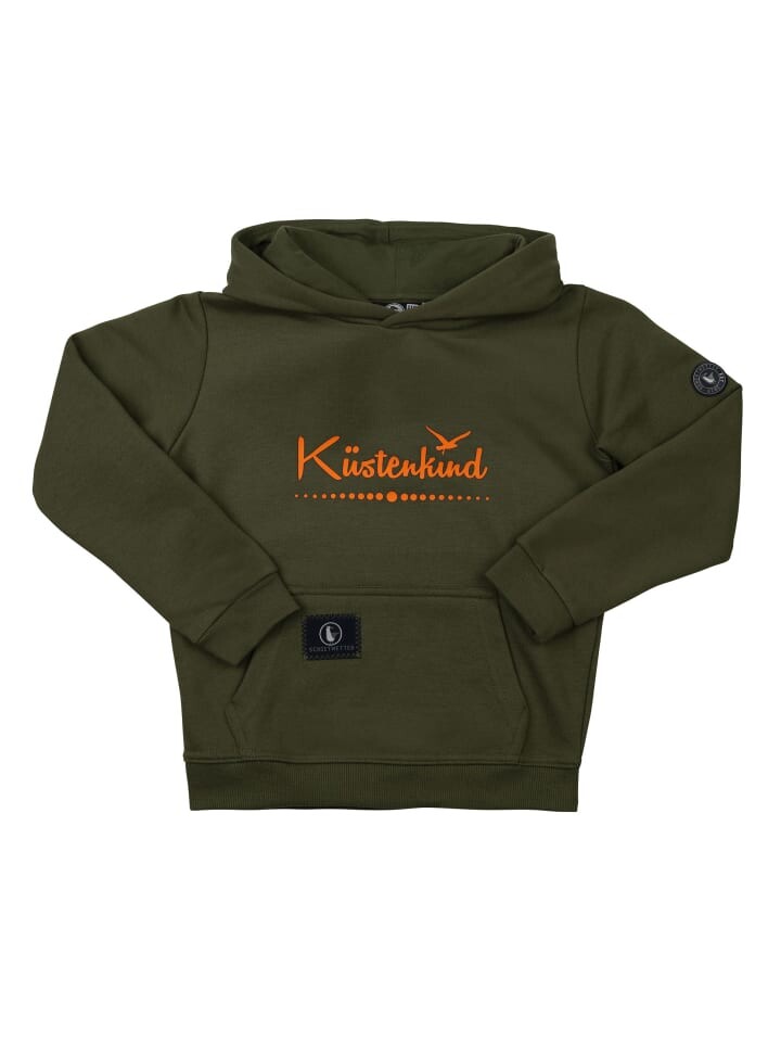 

Толстовка SCHIETWETTER, цвет olive/neon orange