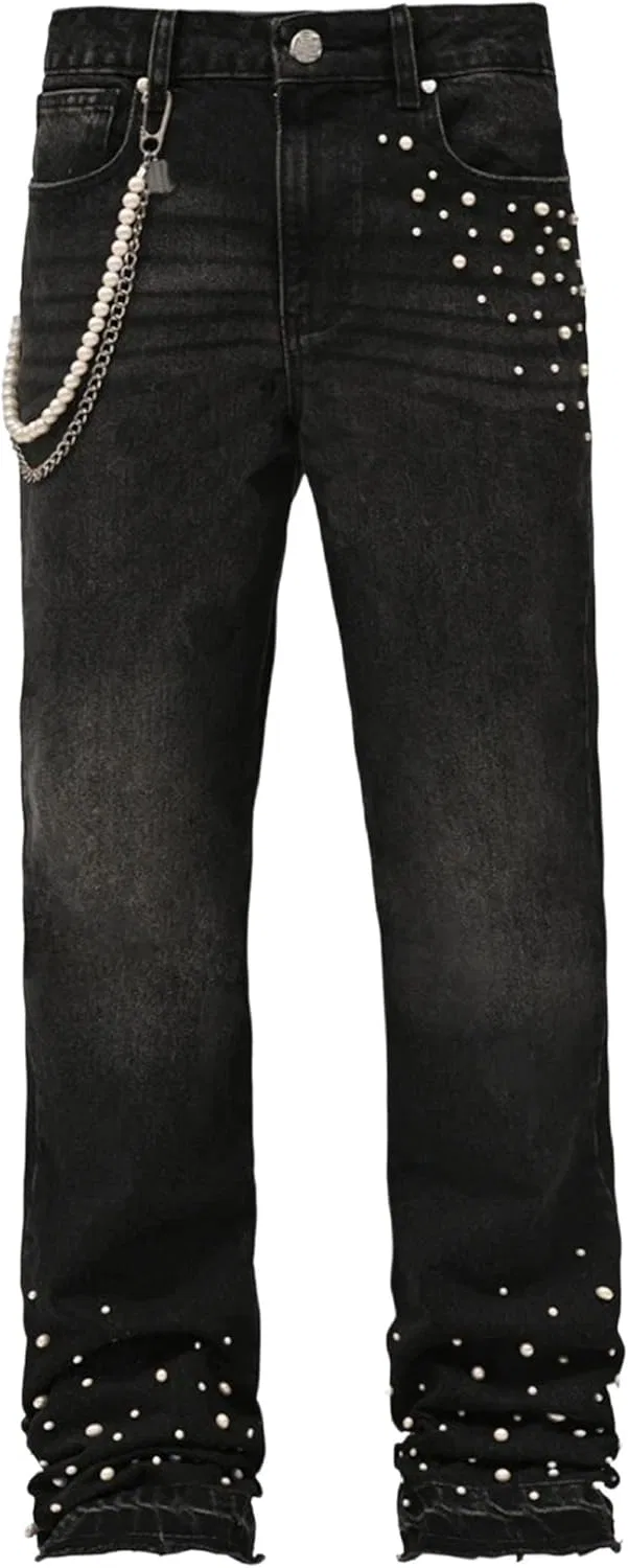 Джинсы Oversized Hip Hop, Black