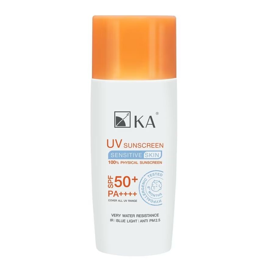 

KA УФ солнцезащитный крем SPF50+ PA++++ 50 мл. กันแดด ผิวบอบบาง แพ้ง่าย, White