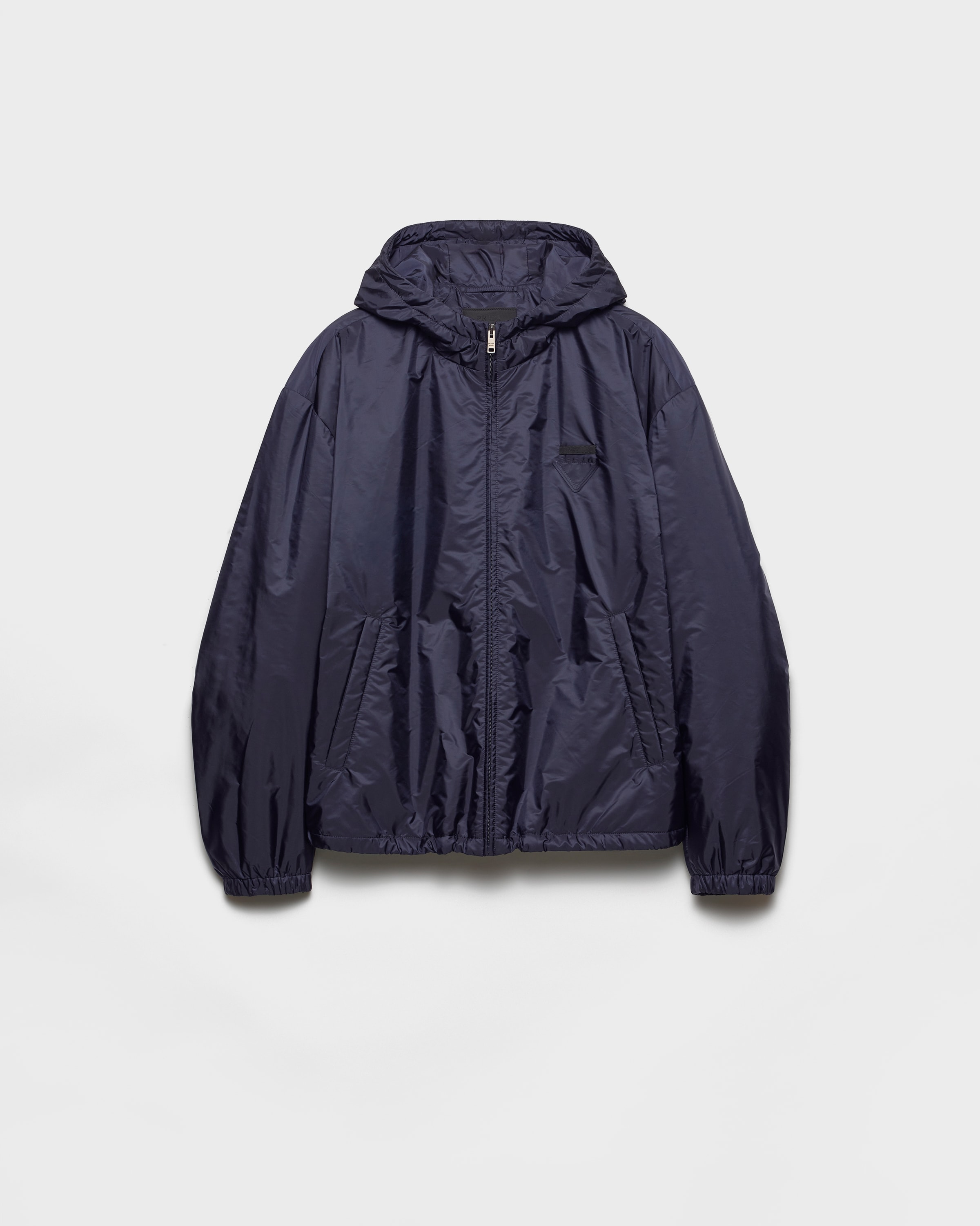 

Куртка из переработанного нейлона Prada, синий