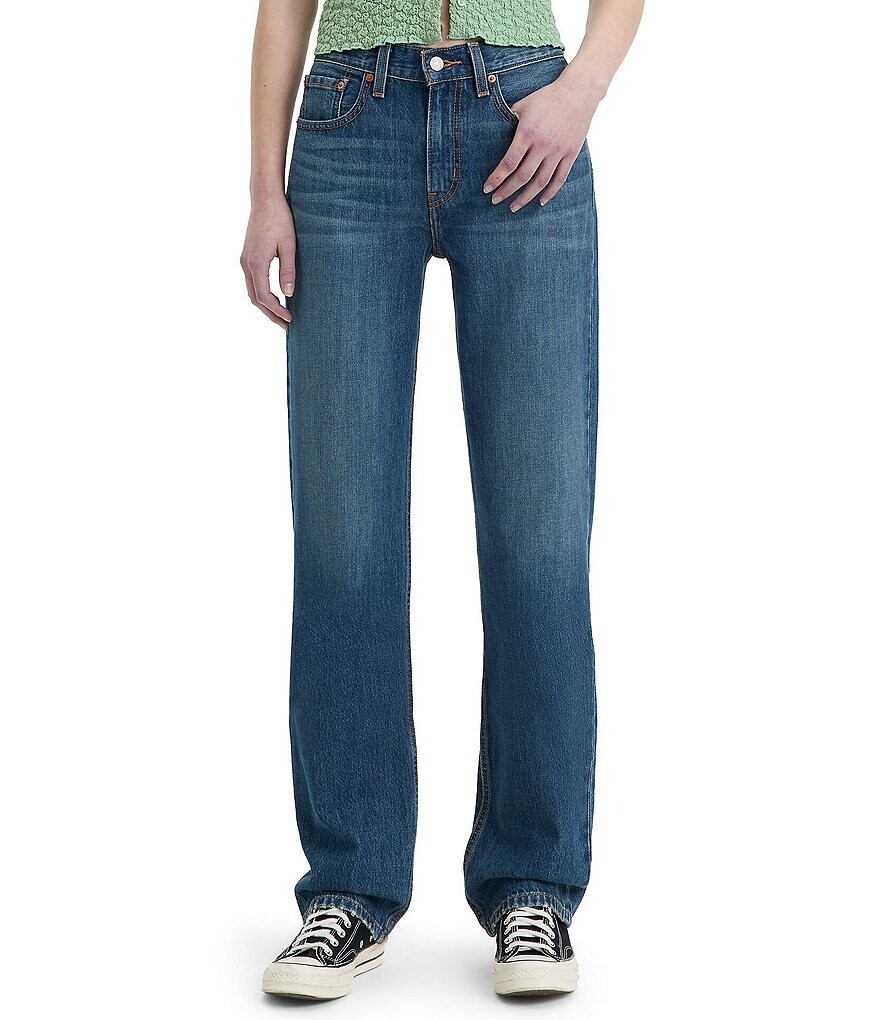 

Прямые джинсы Levi's Low Pro со средней посадкой, синий