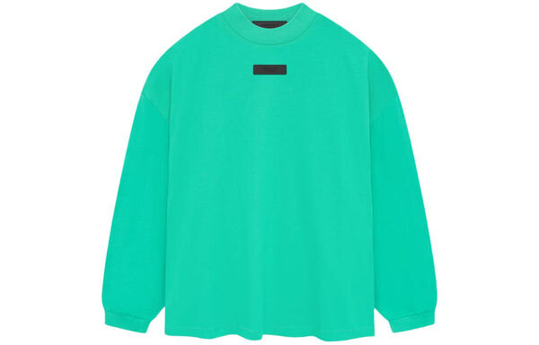 Футболка ss24 long-sleeve tee 'mint leaf' Fear Of God Essentials, зеленый — фото 2