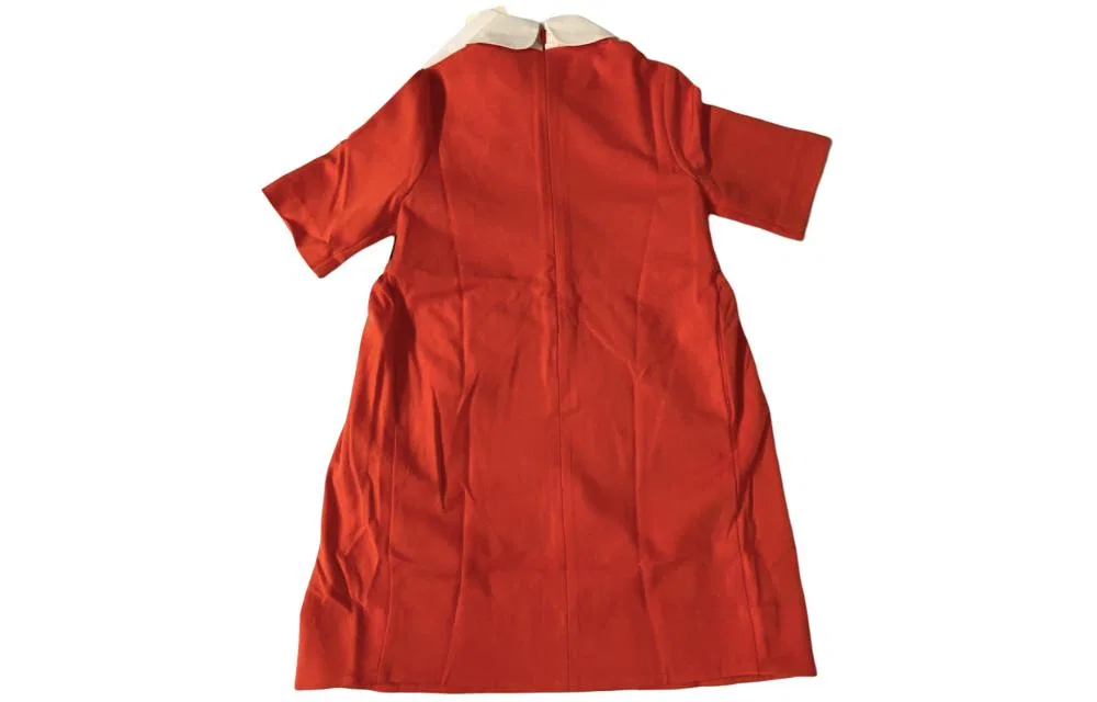 Детское платье умеренной длины короткое FENDI, Orange — фото 3