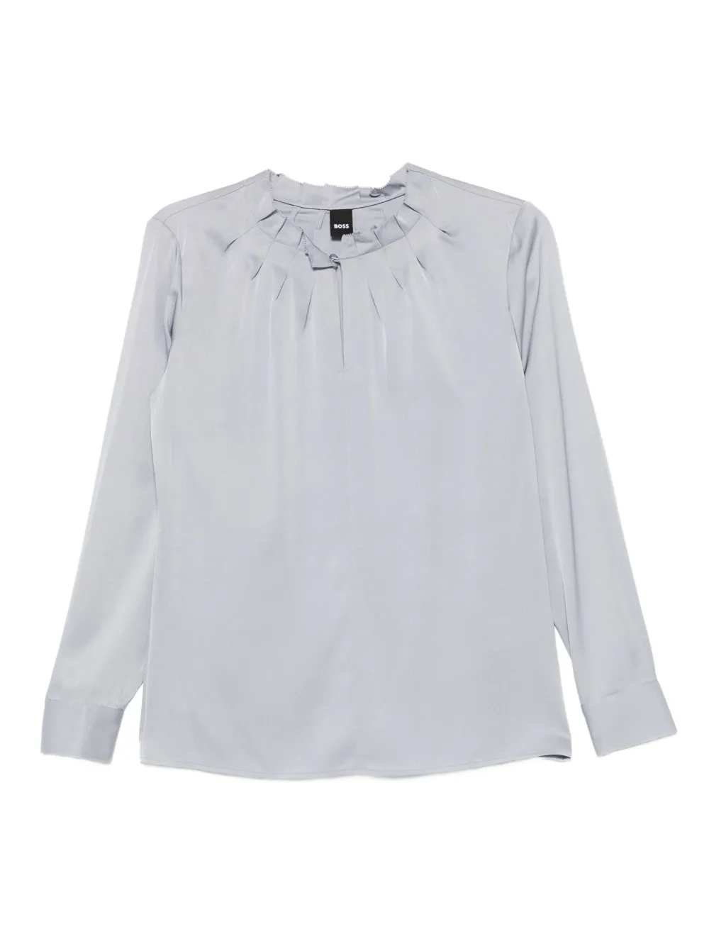 

Блузка со складками BOSS, серый
