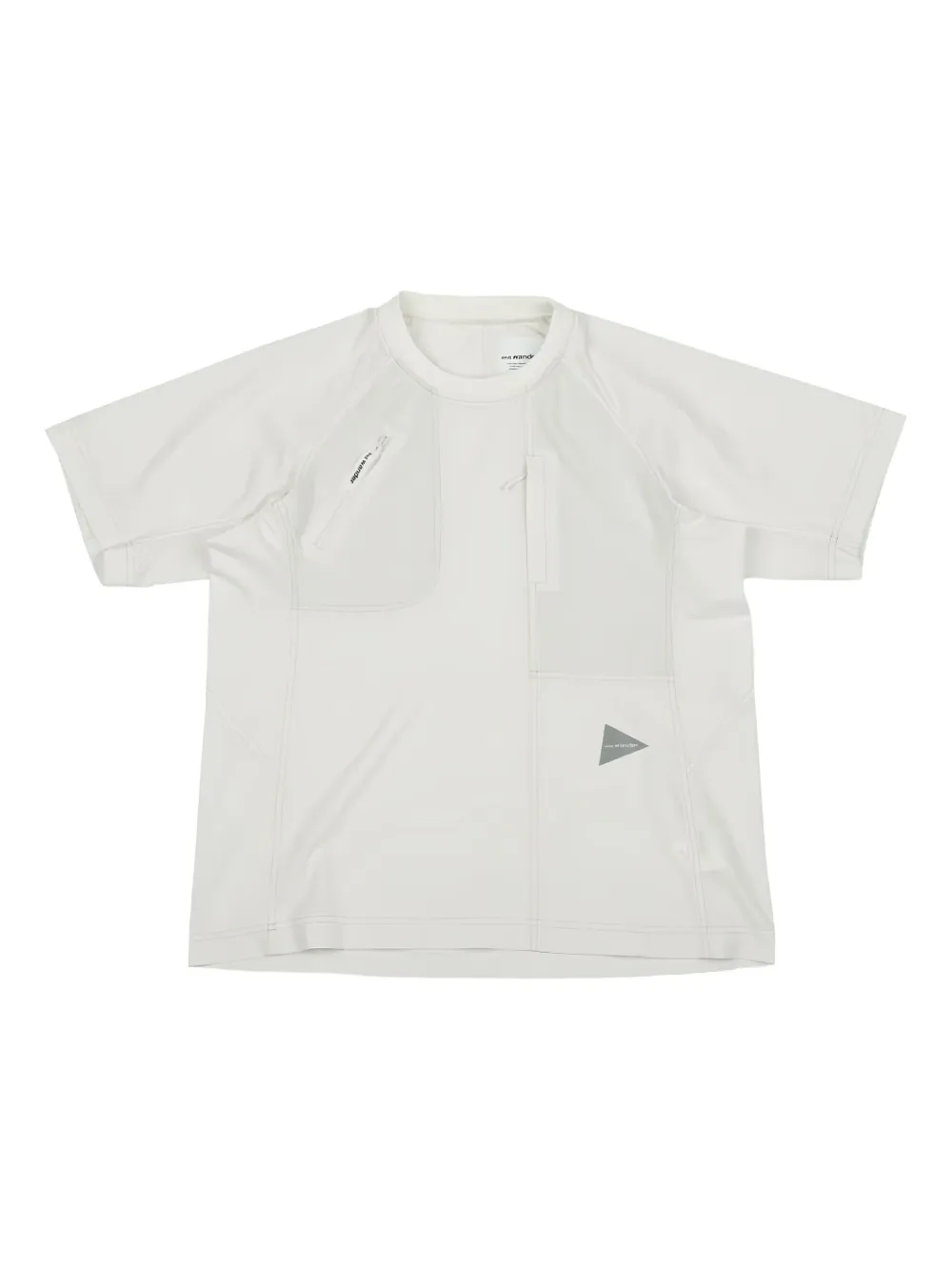 

Футболка с круглым вырезом and Wander, белый