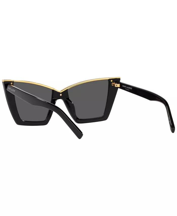 Женские солнцезащитные очки, SL 570 Saint Laurent, черный — фото 4
