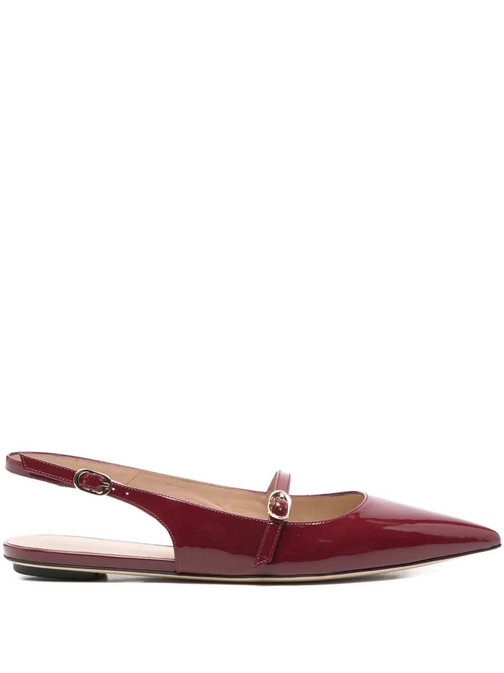 Туфли-лодочки Emilia с открытой пяткой Stuart Weitzman, красный