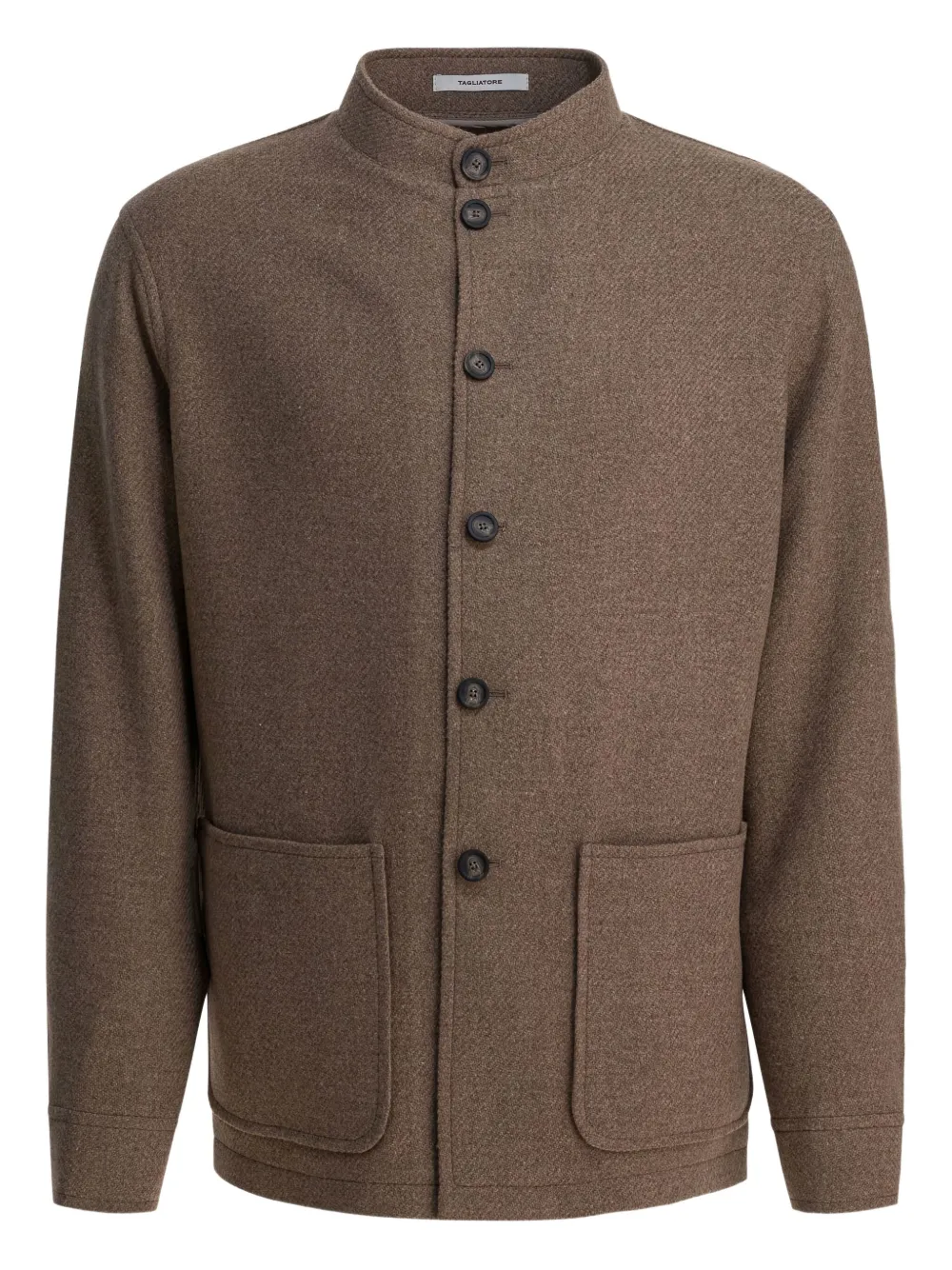 

Пальто с накладными карманами Tagliatore, коричневый