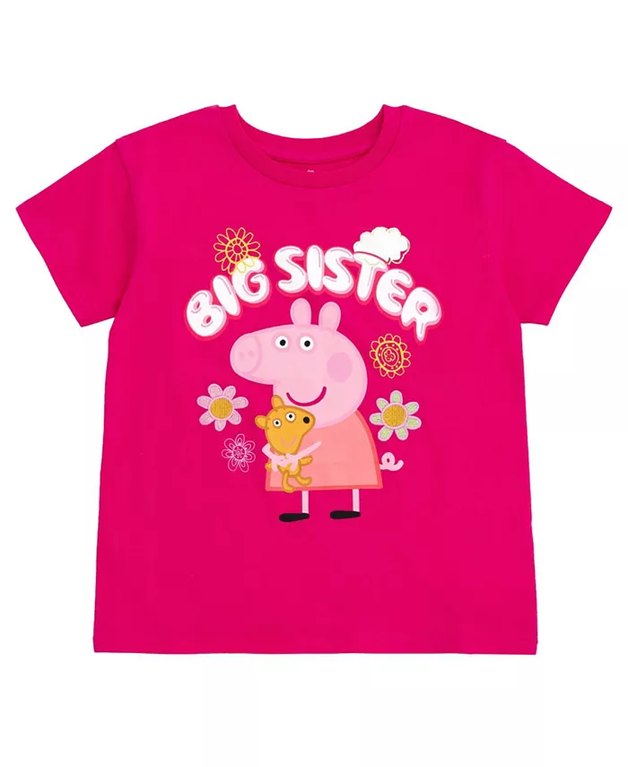 

Футболка для девочек Peppa Pig, розовый