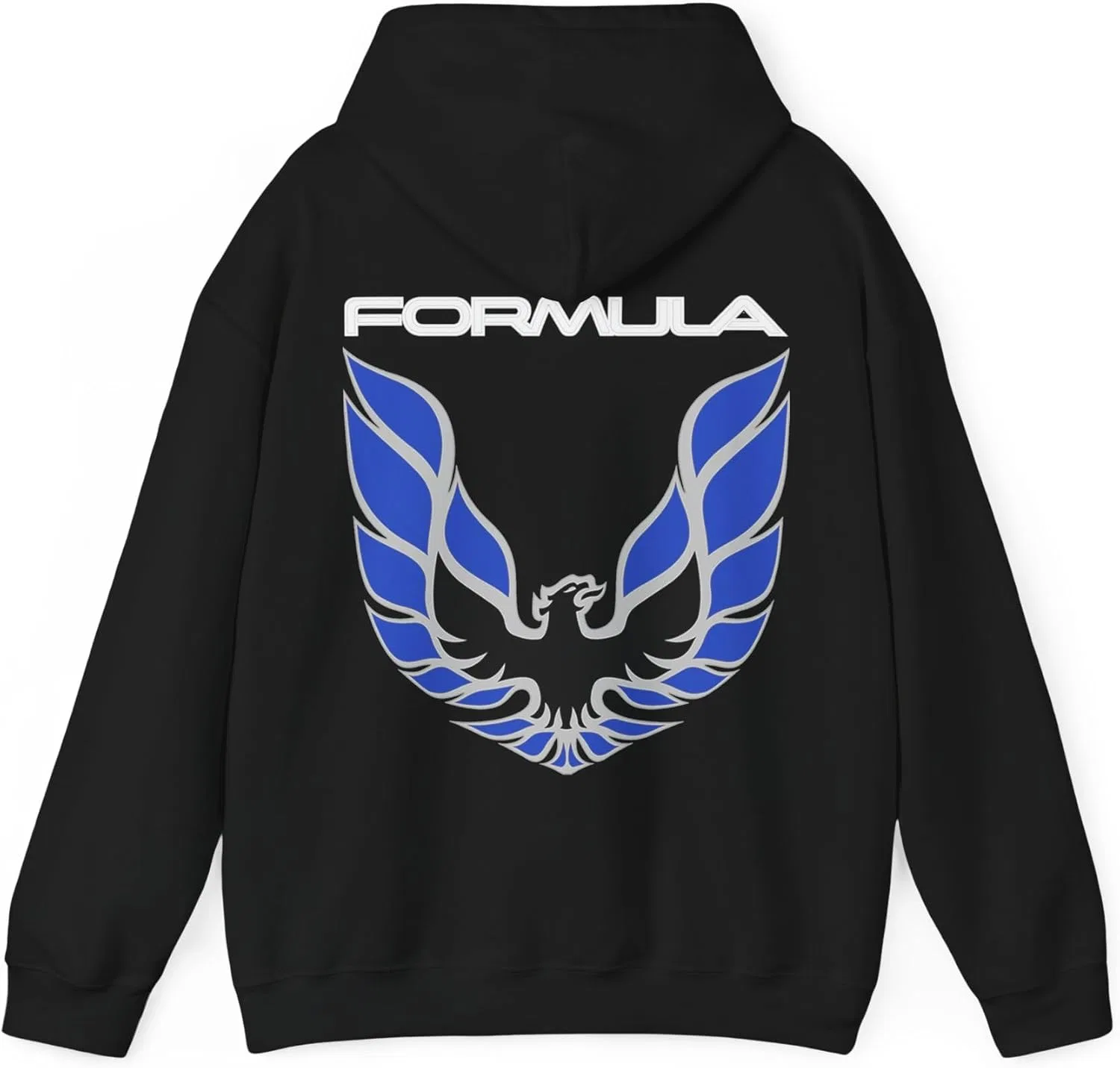 Толстовка Firebird Formula Trans Am Heavy Full Zip Hoodie Blue — фото 4