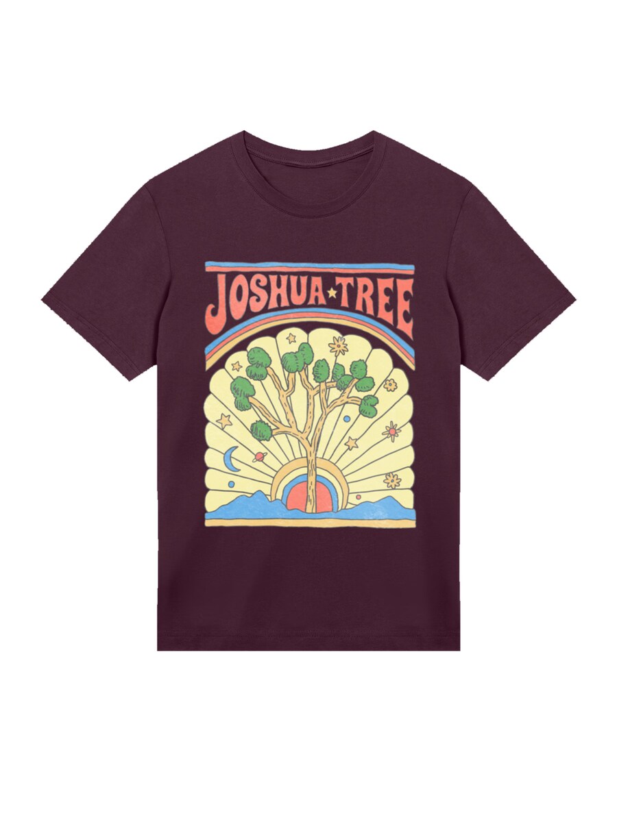 

Рубашка F4NT4STIC US National Parks Joshua Tree, каштаново-коричневый