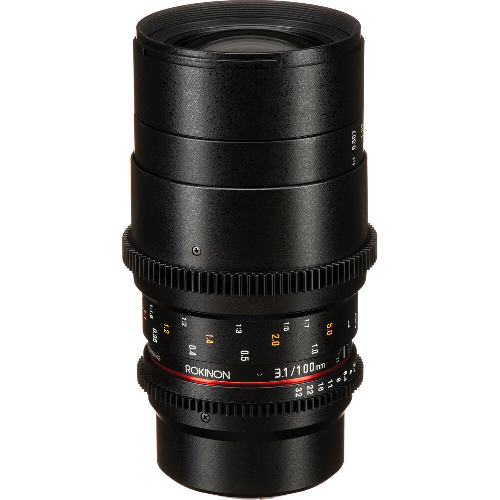 

Объектив Rokinon 100 мм T3.1 Macro Cine DS для крепления Micro Four Thirds