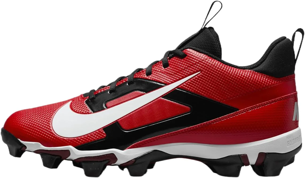 Футбольные бутсы Nike Alpha Menace 4 Shark для мужчин, красный/металлик серебристый/белый