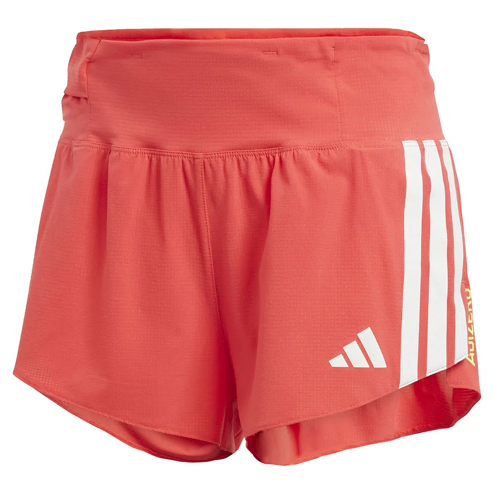 Шорты adidas Adizero Running Gel Pocket 4´´, красный — фото 3